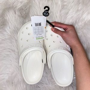 NEW crocs white